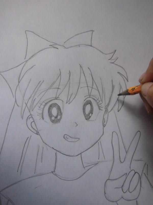 Рисунки карандашом аниме