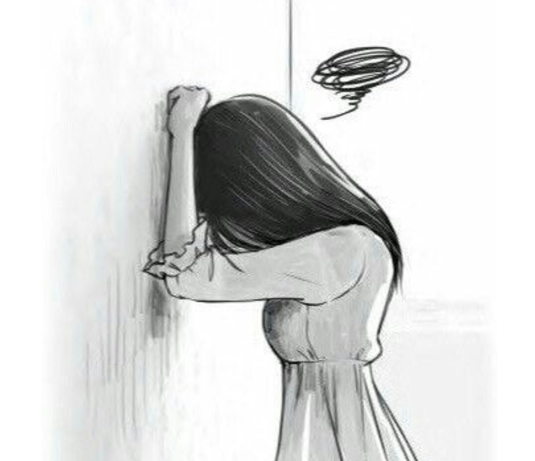 Рисунок девочка плачет поэтапно