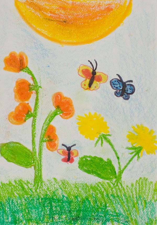 Рисунок на тему здравствуй лето в садик
